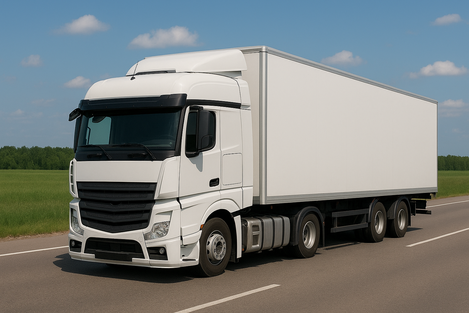 Грузовик для грузоперевозок